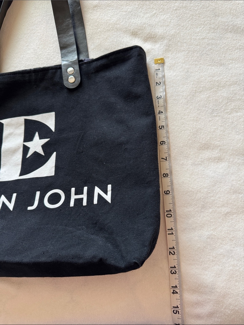 Elton John VIP Farewell Tour Reversible Canvas Tote Bag - Picture 9 of 12